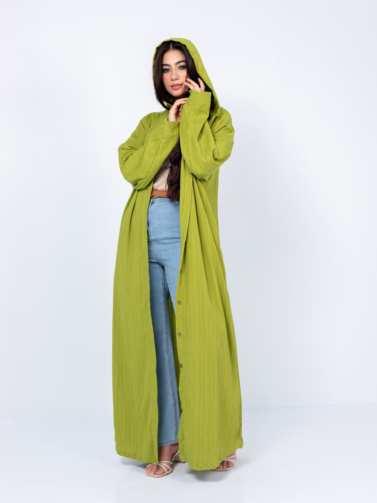 Long-sleeve shirt + dress 1*2